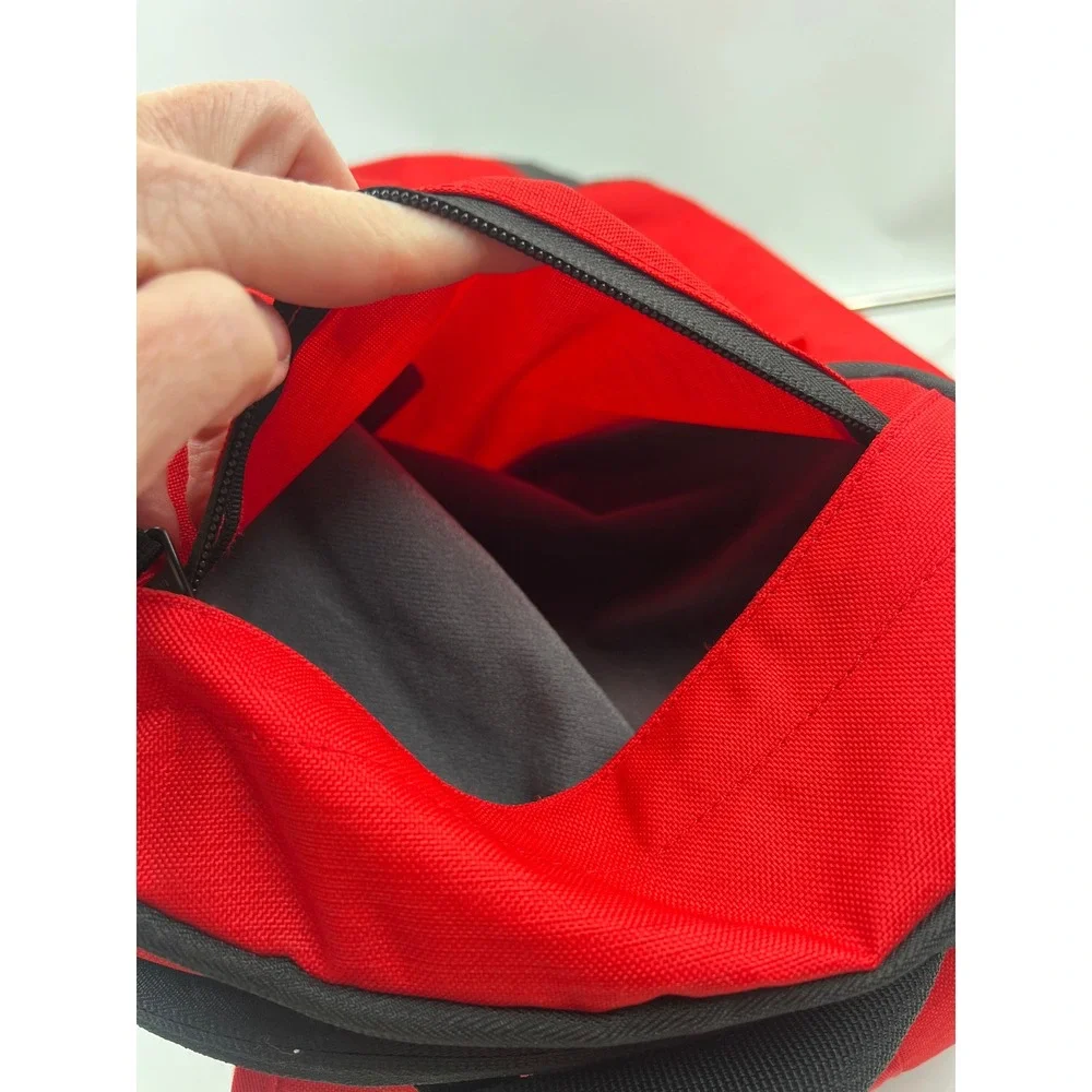Nike Hoops Elite Pro Basketball Backpack Red Black Silver School